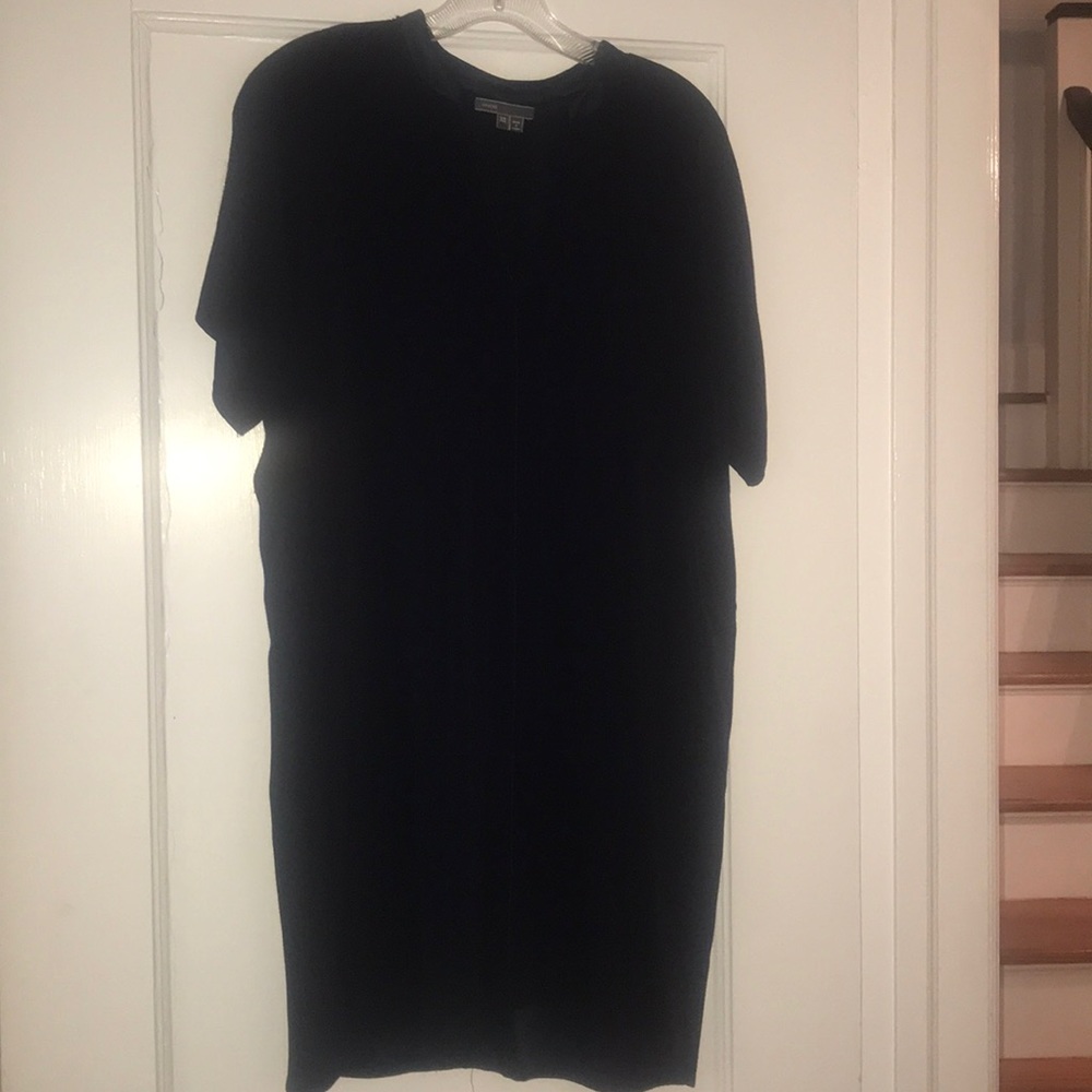 Vince Navy v neck dress